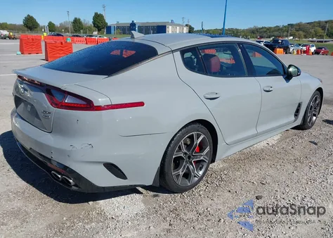 2018 Kia Stinger Gt2 from USA, damaged, VIN KNAE55LC7J6024009